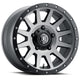 ICON Compression 17x8.5 5x150 25mm Offset 5.75in BS 110.1mm Bore Titanium Wheel - My Store