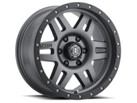 ICON Six Speed 17x8.5 6x5.5 0mm Offset 4.75in BS 108mm Bore Titanium Wheel - My Store