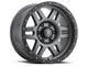 ICON Six Speed 17x8.5 6x5.5 0mm Offset 4.75in BS 108mm Bore Titanium Wheel - My Store
