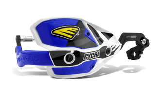 compare product Cycra CRM Ultra 1-1/8 in. Clamp w/White Shields/Blue Covers
