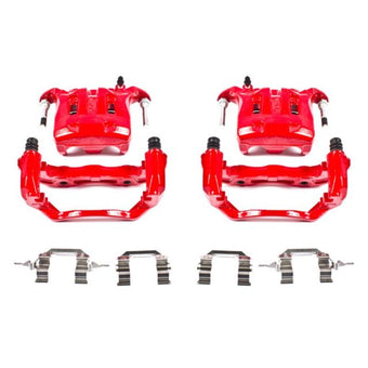 compare product Power Stop 03-04 Infiniti M45 Front Red Calipers w/Brackets - Pair