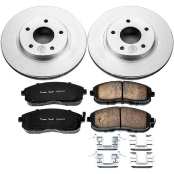 compare product Power Stop 00-01 Infiniti I30 Front Z17 Evolution Geomet Coated Brake Kit