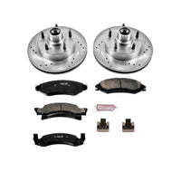 Power Stop 1986 Ford E - 150 Front Z23 Evolution Sport Brake Kit - My Store