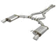 aFe MACHForce XP 3in 304 SS Cat - Back Exhausts w/ Polished Tips 15 - 17 Ford Mustang GT V8 - 5.0L/V6 - 3.7L - My Store