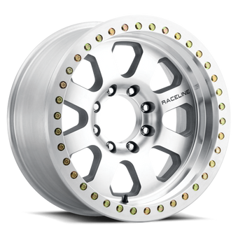 compare product Raceline RT260M Avenger Machined 20x10in / BLANK BP / -25mm Offset / 83.82mm Bore - Machined