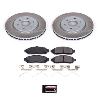 compare product Power Stop 09-12 Suzuki Equator Front Semi-Coated Rotor Kit