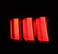 AlphaRex 15 - 23 Ford Mustang NOVA - Series Prismatic LED Tail Lights Black - Clear - My Store