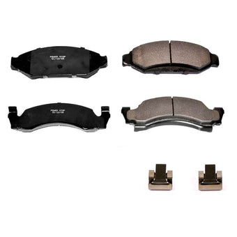 compare product Power Stop 87-93 Ford Bronco Front Z17 Evolution Ceramic Brake Pads w/Hardware