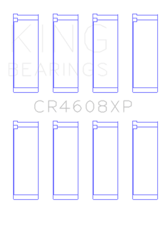 compare product King Engine Bearings Toyota 2ZZ-GE (Size .026) Connecting Rod Bearings (Set of 4)