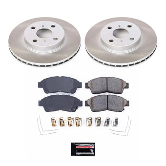 compare product Power Stop 93-97 Toyota Corolla Front Semi-Coated Rotor Kit