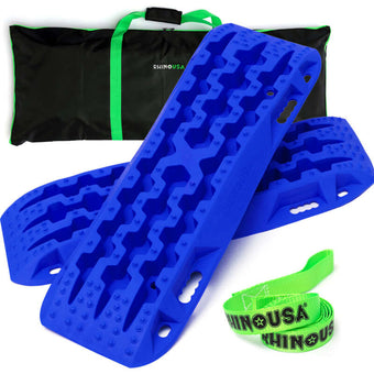 compare product Rhino USA Recovery Traction Boards - Blue (Pair)