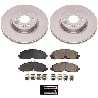 compare product Power Stop 21-22 Chevrolet Colorado Front Z17 Coated Brake Kit