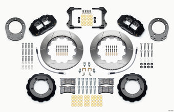 compare product Wilwood Narrow Superlite 4R Front Hat Kit 14.00in 76-77 Ford Bronco Dana 44 w/Lines