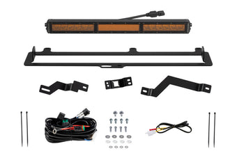 compare product Diode Dynamics 2022+ Toyota Tundra TRD Pro Grille Light Bar Kit - Amber Combo