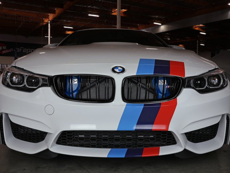 aFe Magnum FORCE Dynamic Air Scoop 15 - 18 BMW M3/15 - 20 M4 - Blue - My Store