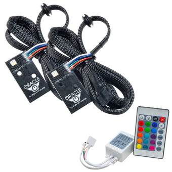 compare product Oracle 14-21 Infiniti Q50 RGB+W Headlight DRL Kit - ColorSHIFT w/ Simple Controller