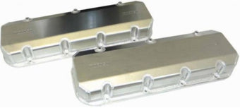 compare product Moroso Chevrolet Big Block Valve Cover w/Billet Rail - 3in - Exhaust Pockets/Intake Tubes - Aluminum