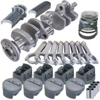 compare product Eagle Chevy 350 3.750in Crank 5.700in H-Beam -5cc Flat Top 4.030in Pistons Balanced Assembly