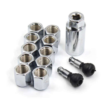 compare product Race Star 5/8in 60 Degree Conical Seat Open End Lug Kit - 10 PK