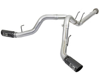 aFe ATLAS 4in DPF - Back Alum Steel Exhaust System w/Black Tip 2017 Ford Diesel Trucks V8 - 6.7L (td) - My Store