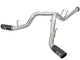 aFe ATLAS 4in DPF - Back Alum Steel Exhaust System w/Black Tip 2017 Ford Diesel Trucks V8 - 6.7L (td) - My Store