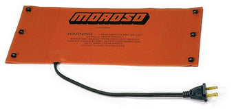 compare product Moroso External Heating Pad - Hook & Spring - 6in x 12in - 360 Watts/110 Volt 8ft Cord