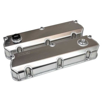 compare product Moroso SBF 302/351W Brodix Head Hunter 15 Deg Fab Aluminum Valve Covers