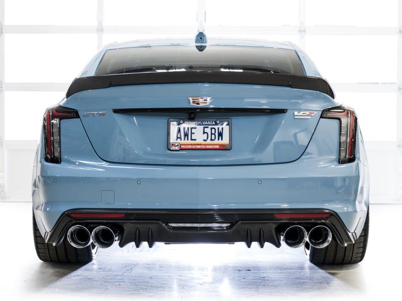 AWE Tuning 22 - 26 Cadillac CT5 - V Blackwing SwitchPath Exhaust - Chrome Silver Tips - My Store