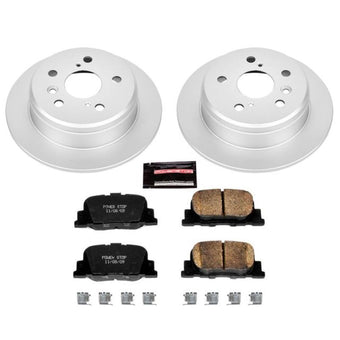 compare product Power Stop 00-01 Lexus ES300 Rear Z17 Evolution Geomet Coated Brake Kit