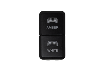 compare product Cali Raised Dual Function Toyota Oem Style Amber & White Switch Tall Style
