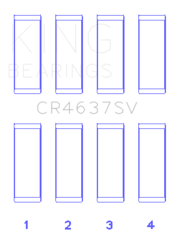 King Engine Bearings Audi BYT/CDNC/CCZD/CPSA Connecting Rod Bearing Set - My Store