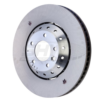 compare product SHW 15-18 Porsche Cayenne GTS w/19in Wheel w/o Ceramics Right Frt Smooth LW Brake Rotor(95835140450)