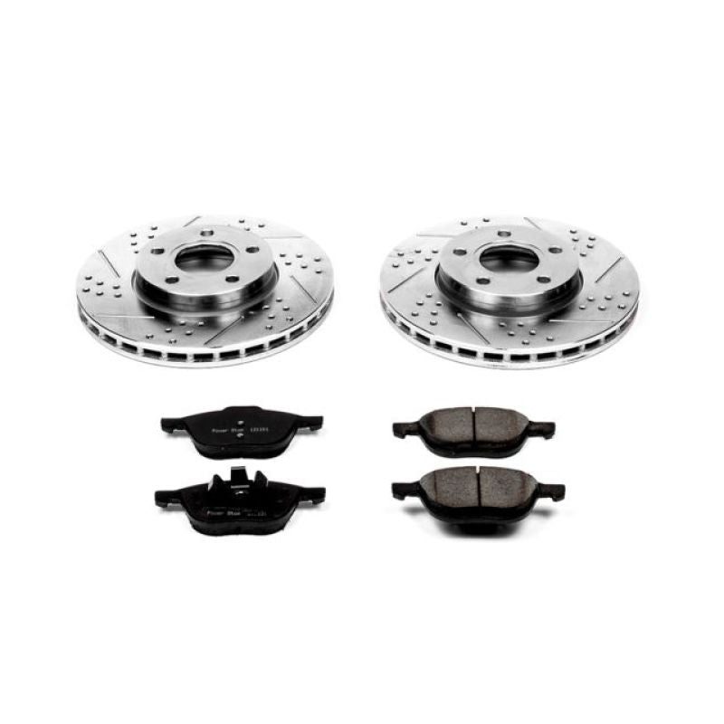 Power Stop 13 - 18 Ford C - Max Front Z23 Evolution Sport Brake Kit - My Store