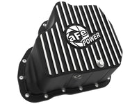 aFe POWER GM Diesel Trucks 01 - 10 V8 - 6.6L (td) Pro Series Engine Oil Pan Black w/ Machined Fins - My Store