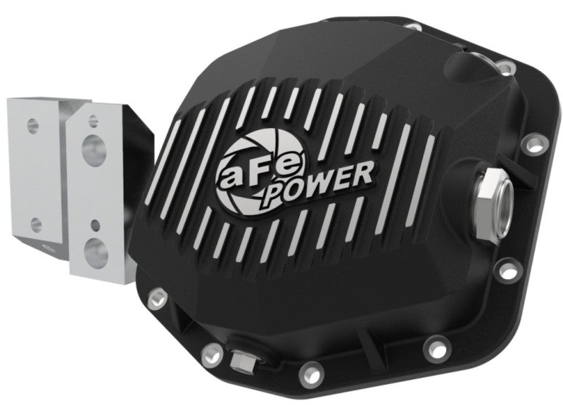 aFe Street Series Rear Differential Cover Black w/Machined Fins 20+ Jeep Gladiator JT (Dana M220) - My Store