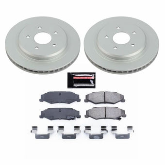 compare product Power Stop 04-09 Cadillac XLR Rear Z17 Evolution Geomet Coated Brake Kit