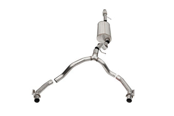 compare product Corsa 21-25 Cadillac Escalade 6.2L Dual Rear 3.5/2.75in Sport Cat-Back Exhaust Uses Factory Bezels
