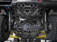 aFe Rebel Series 2.5in. 304 SS C/B Exhaust System 2018 Jeep Wrangler (JL) V6 - 3.6L - Black Tip - My Store