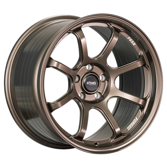 compare product Konig Forged F6SX 18x8.5A 5x114.3 ET35 Race Bronze Wheel (Knurled Bead)