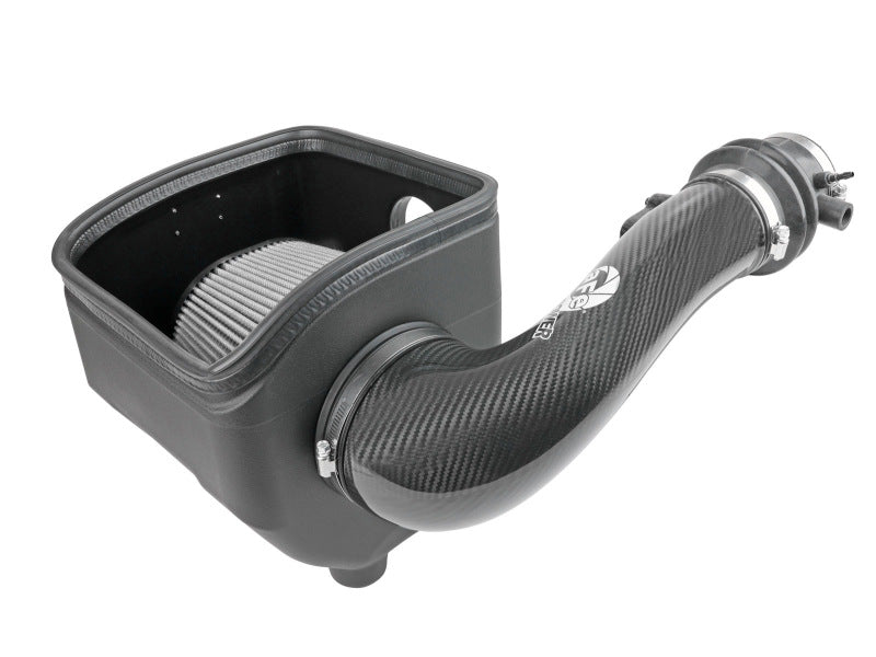 aFe 19 - 23 Nissan Patrol 4.8L L6 Track Series Carbon Fiber Intake System w/Pro DRY S Filter - My Store
