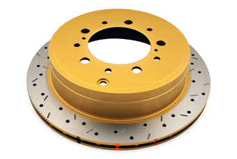 compare product DBA 07+ Toyota Land Cruiser 200 Series Rear Drilled and Slotted 4000 Series Rotor