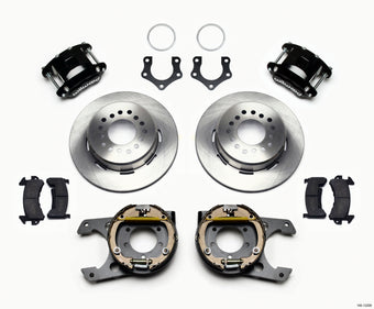compare product Wilwood D154 P/S Park Brake Kit Mopar/Dana 2.50in Off w/Snap Ring Bearing