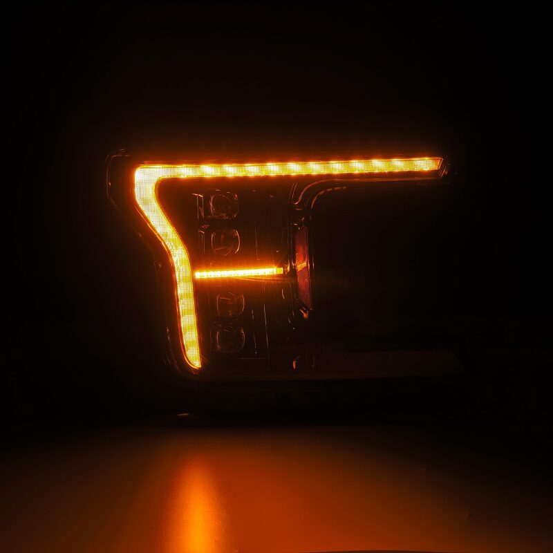 AlphaRex 18 - 20 Ford F - 150 NOVA LED Proj Headlight Alpha Blk (14th Gen G2 Style) - My Store