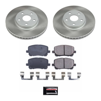 compare product Power Stop 03-08 Toyota Matrix Front Semi-Coated Rotor Kit