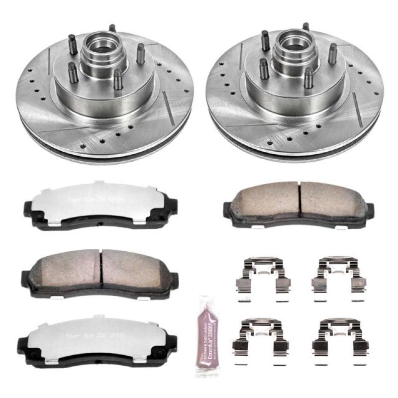 Power Stop 03 - 09 Ford Ranger Front Z36 Truck & Tow Brake Kit - My Store