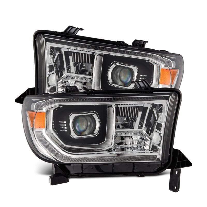 AlphaRex 07 - 13 Toyota Tundra / 08 - 17 Sequoia LUXX LED Proj HL Chrome w/Actv Light / Seq. Sig + DRL - My Store