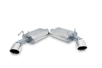 compare product Gibson 10-15 Chevrolet Camaro LS 3.6L 2.25in Axle-Back Dual Exhaust - Aluminized