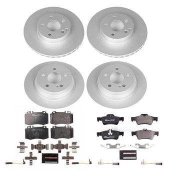 compare product Power Stop 2006 Mercedes-Benz E350 Front and Rear Eurostop Brake Kit