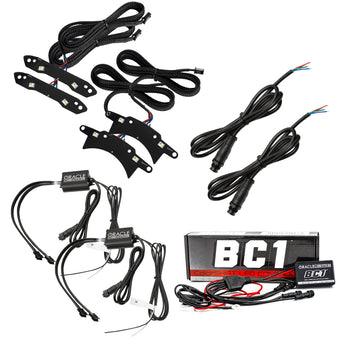 compare product Oracle 15-21 Dodge Challenger RGB+W Headlight DRL Upgrade Kit - ColorSHIFT - BC1
