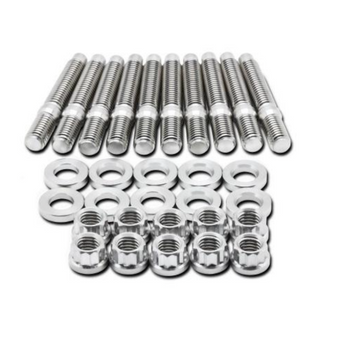 compare product BLOX Racing SUS303 Stainless Steel Intake Manifold Stud Kit M8 x 1.25mm 55mm in Length - 8-piece